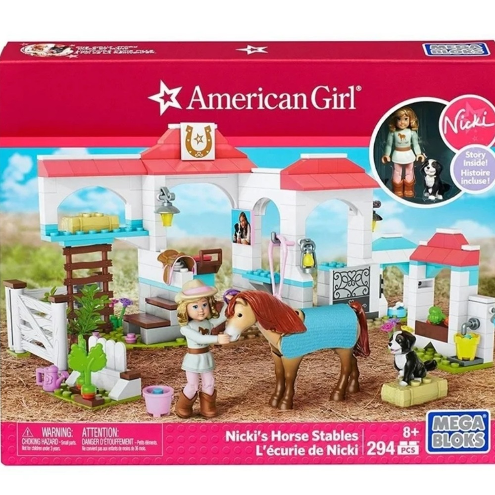 Mega Construx American Girl Nicki's Horse Stables
